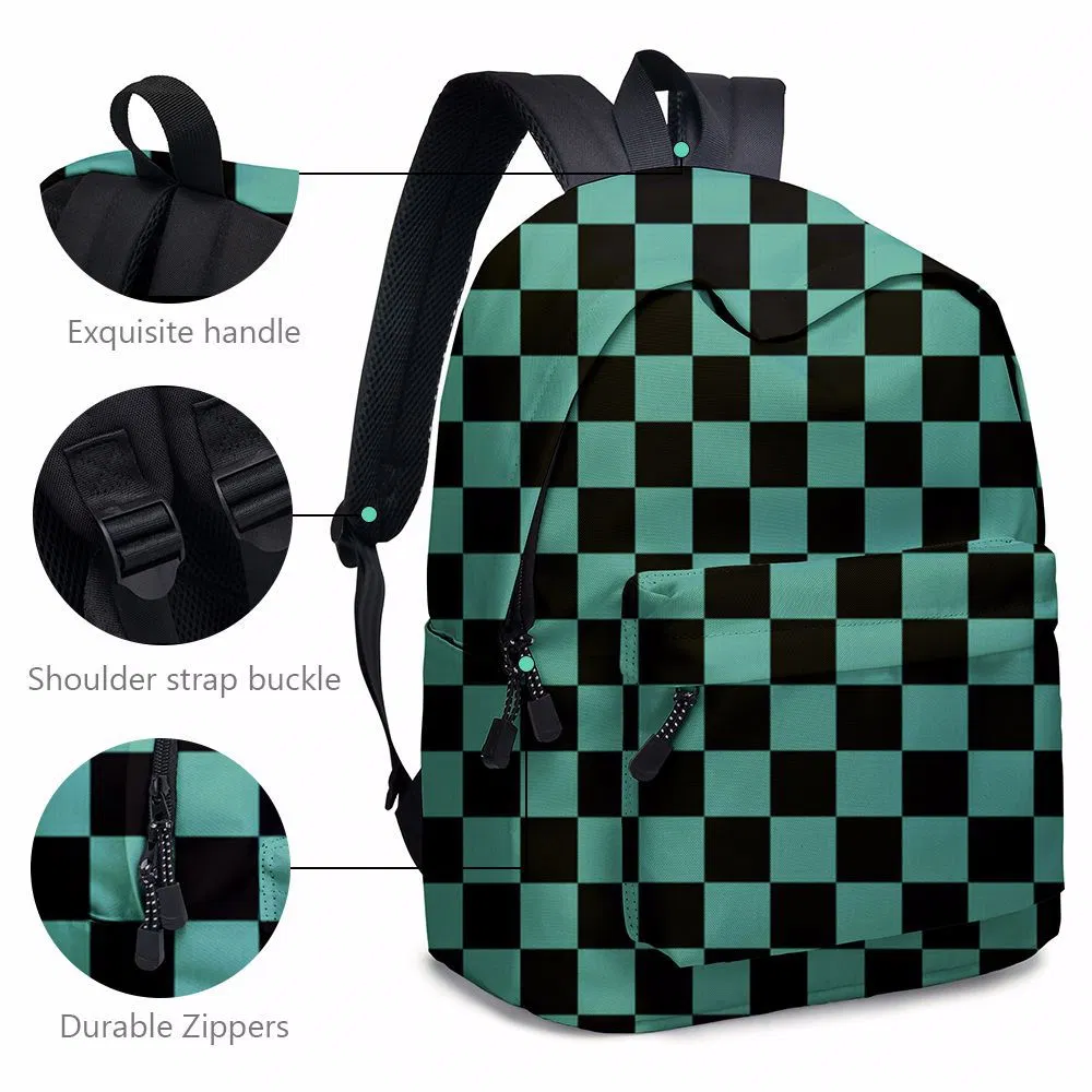 2021 Daypack Coustom School Anti Theft Backpack Logo Mini 3D Print Travel Softback Backpack for Women