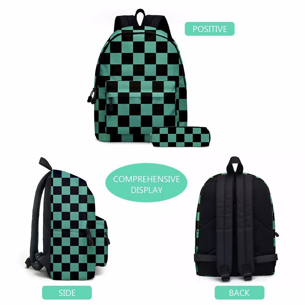 2021 Daypack Coustom School Anti Theft Backpack Logo Mini 3D Print Travel Softback Backpack for Women