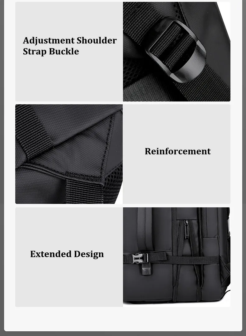 2021 New Designed Waterproof High Quality Business Travel Backpack with High Density Nylon
