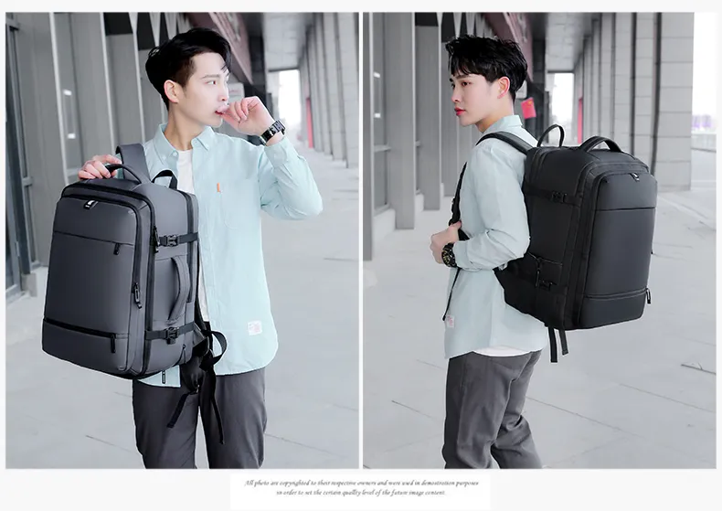 2021 New Designed Waterproof High Quality Business Travel Backpack with High Density Nylon