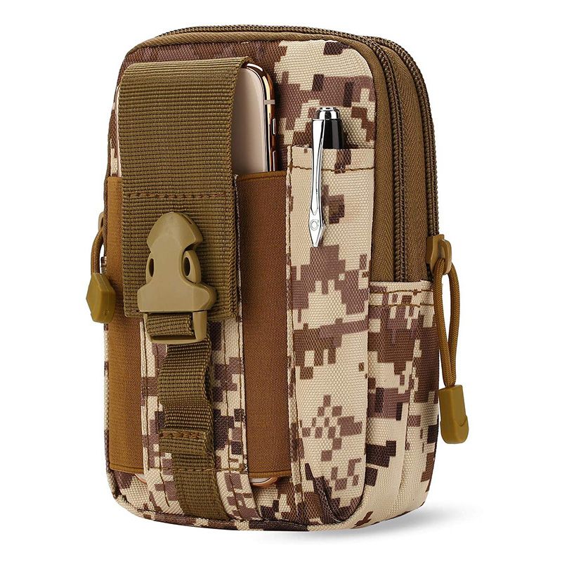 600d Outdoor Sports Fanny Pouch Men Molle Tactical Waist Bag