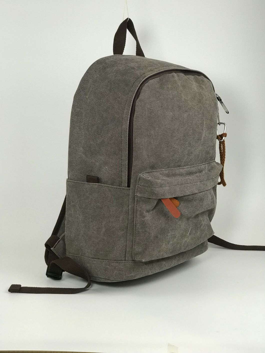Canvas Backpack Bag Fashion Trendy School Shoulder Backpack Yf-Bp0009