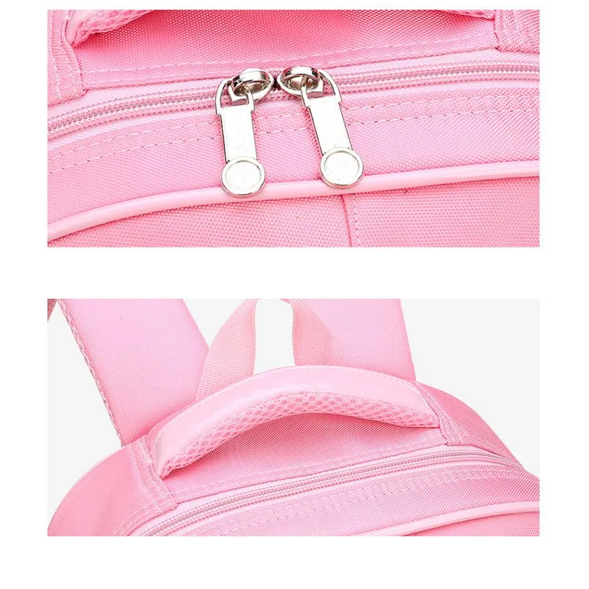 Children School Bags Kids Travel Rolling Luggage Bag Trolley School Backpack Girls Backpack Child Book Bag 2/6 Wheels Schoolbag