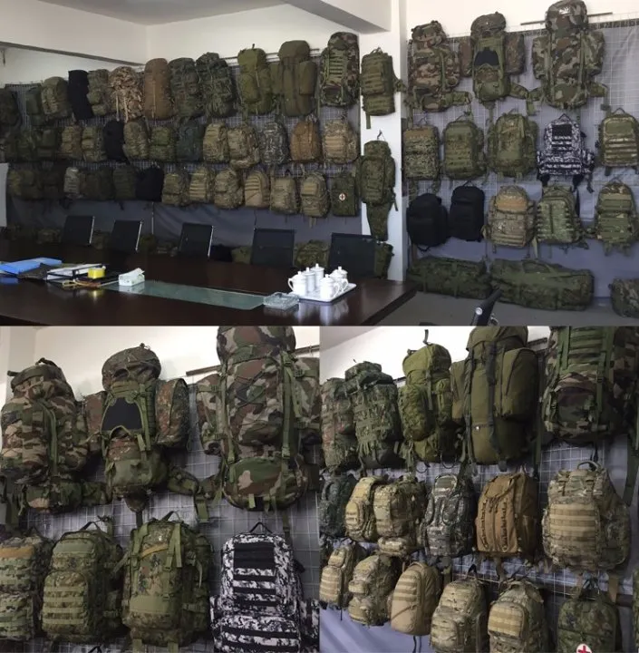 Custom Tactical Bags Multicam Camouflage Military Camping Travelling Hiking Backpack