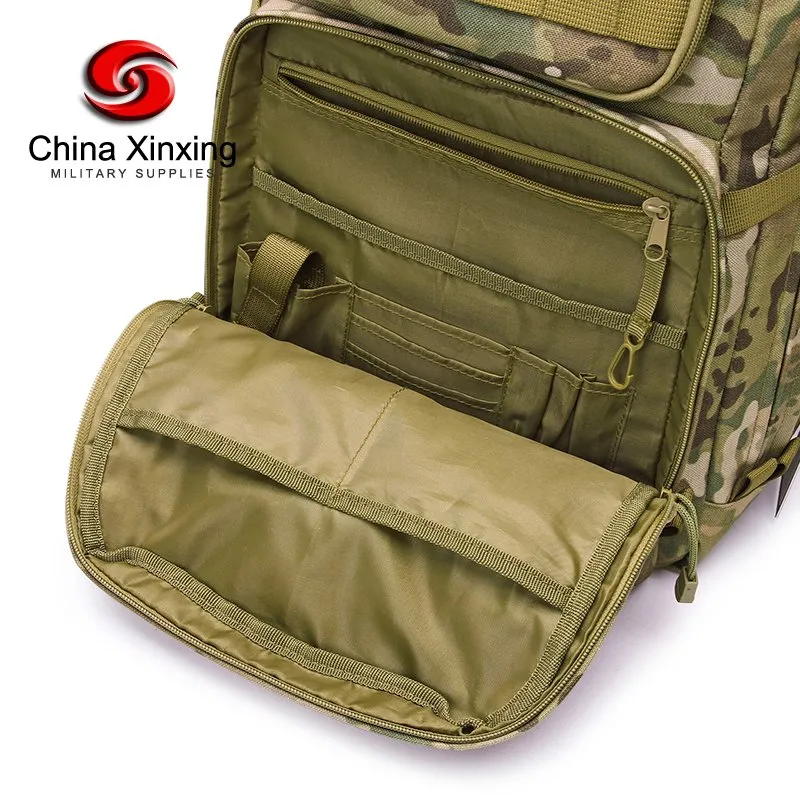 Custom Tactical Bags Multicam Camouflage Military Camping Travelling Hiking Backpack