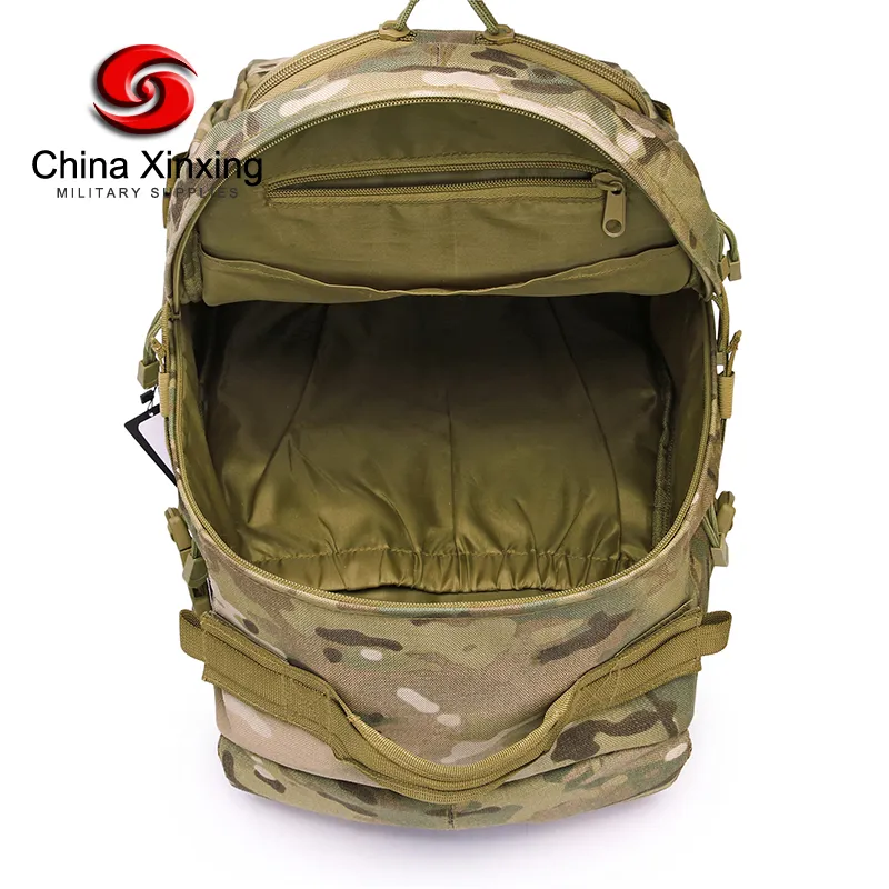 Custom Tactical Bags Multicam Camouflage Military Camping Travelling Hiking Backpack