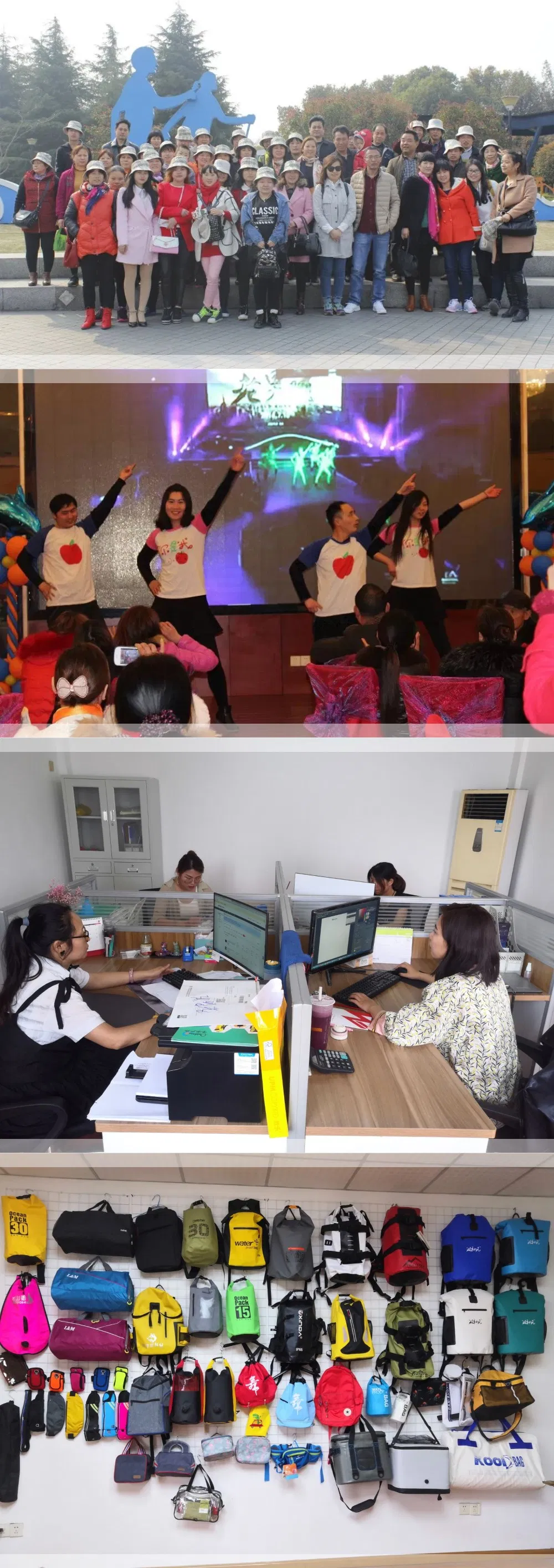 Fashion Design 30L Waterproof Bag Travel Bag Backpack with Shoulder Straps for Hiking and Outoodrs