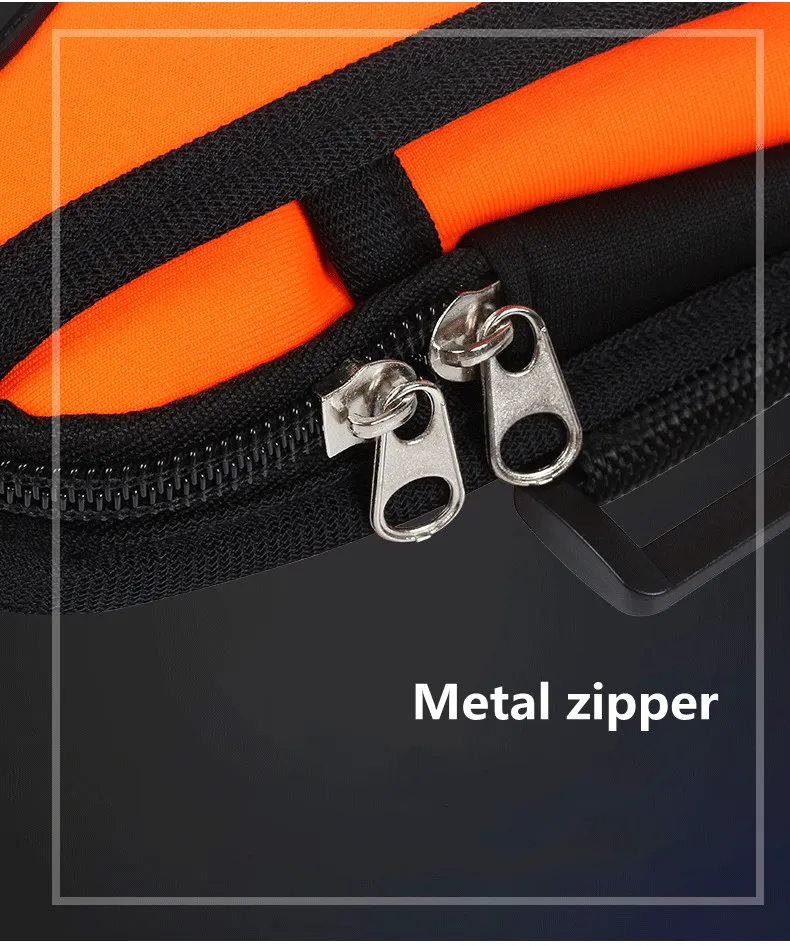 Fashionable Waterproof Phone Arm Case Brand New Neoprene Double Pockets Running Armband Arm Bag