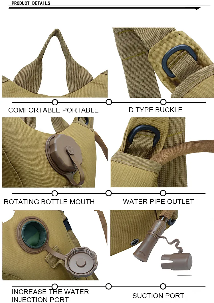 High Quality Portable Travel Water Bag Outdoor Camping