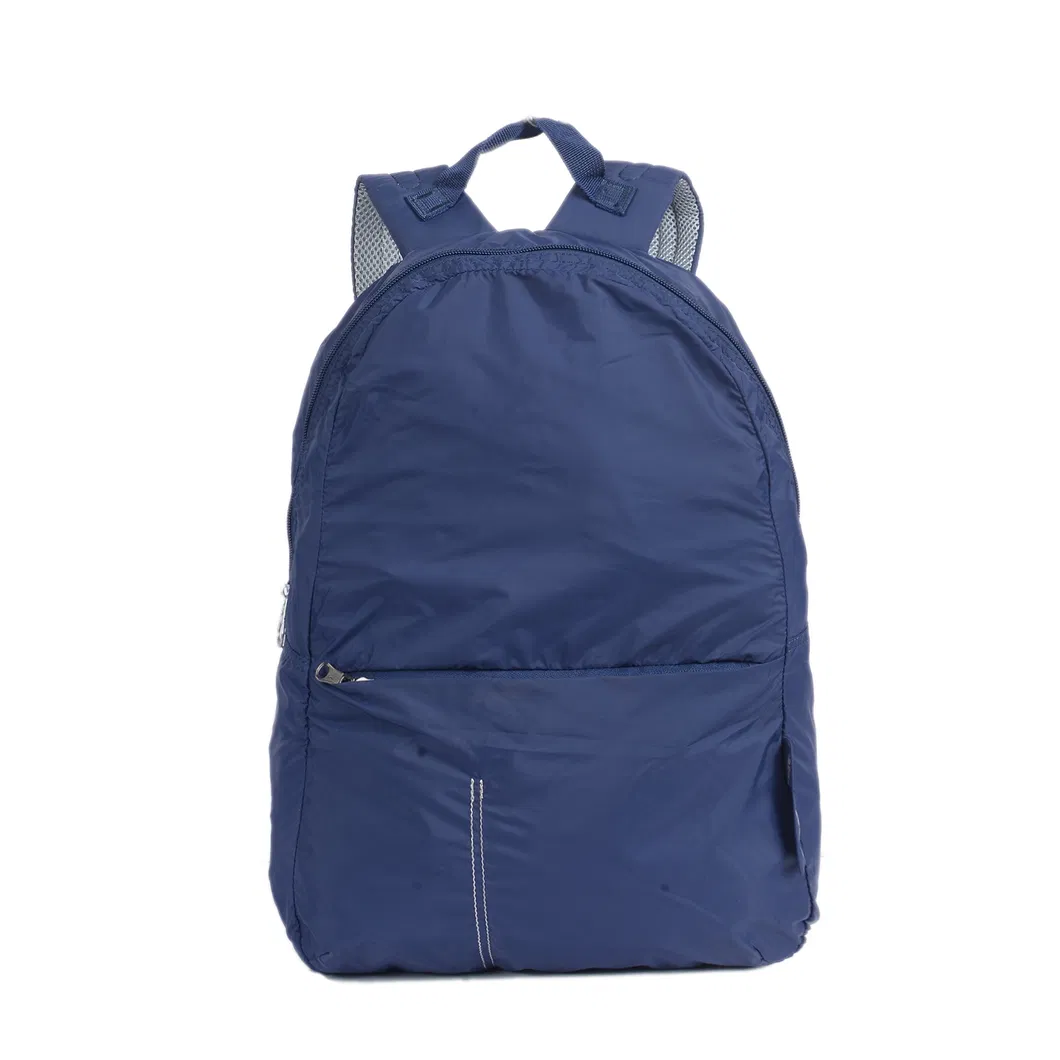 Light Weight Traveling Fashion School Bags Foldable Daily Backpack