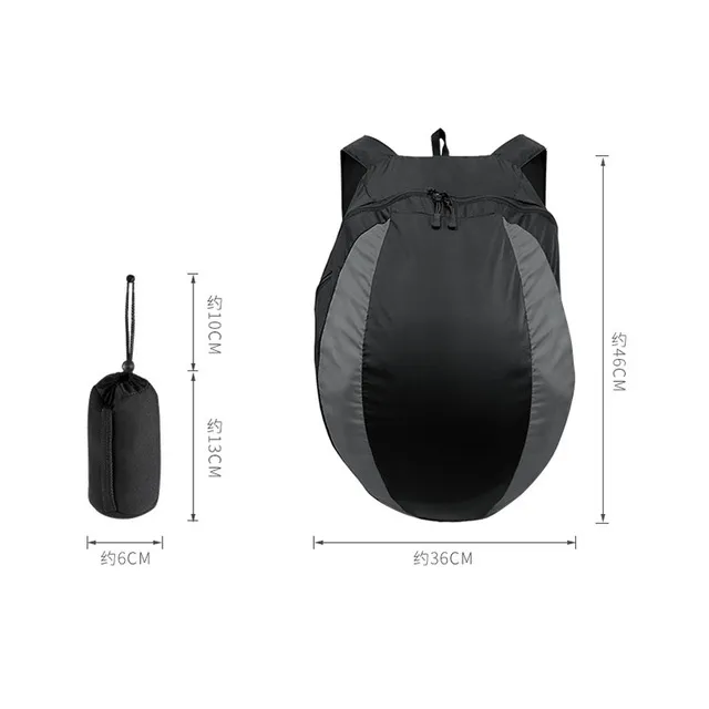 Motorcycle Helmet Bag Foldable Cycling Helmet Backpack Lightweight Storage Carrying Bag for Riding Bicycle