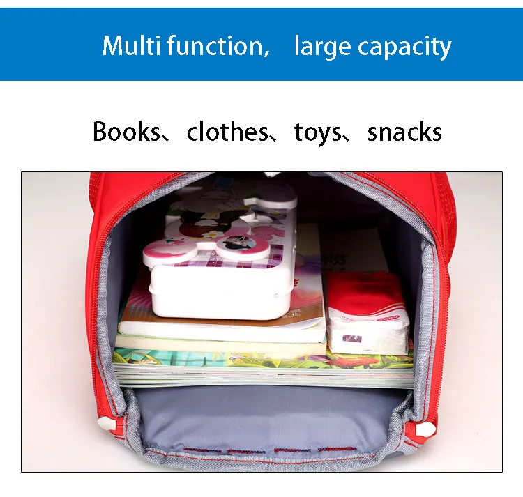 New Design Girl Child Backpack School Bag for Kindergarten Kids