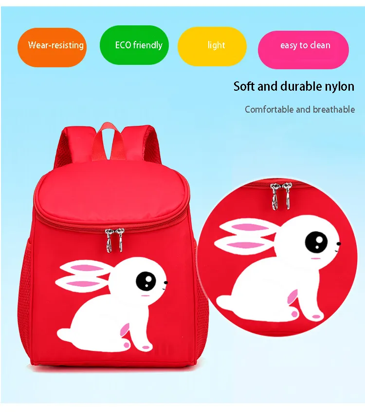 New Design Girl Child Backpack School Bag for Kindergarten Kids
