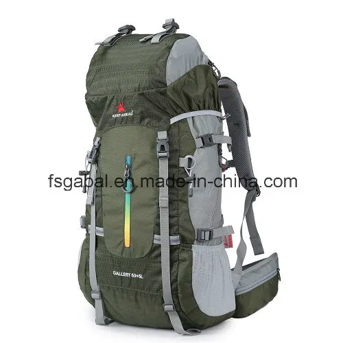 Outdoor Nylon Hiking Pack Sports Travel Backpack Bag (KEEP Ahead)