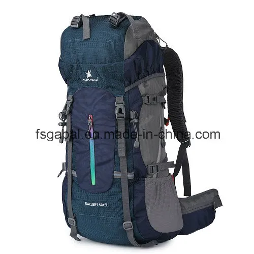 Outdoor Nylon Hiking Pack Sports Travel Backpack Bag (KEEP Ahead)