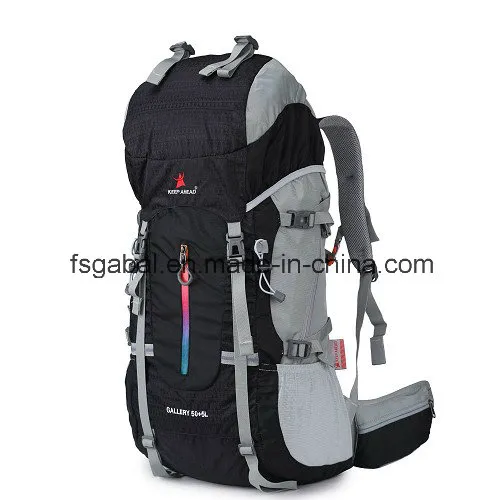 Outdoor Nylon Hiking Pack Sports Travel Backpack Bag (KEEP Ahead)