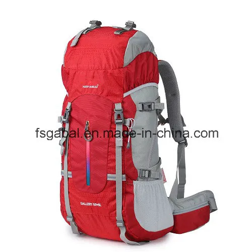 Outdoor Nylon Hiking Pack Sports Travel Backpack Bag (KEEP Ahead)