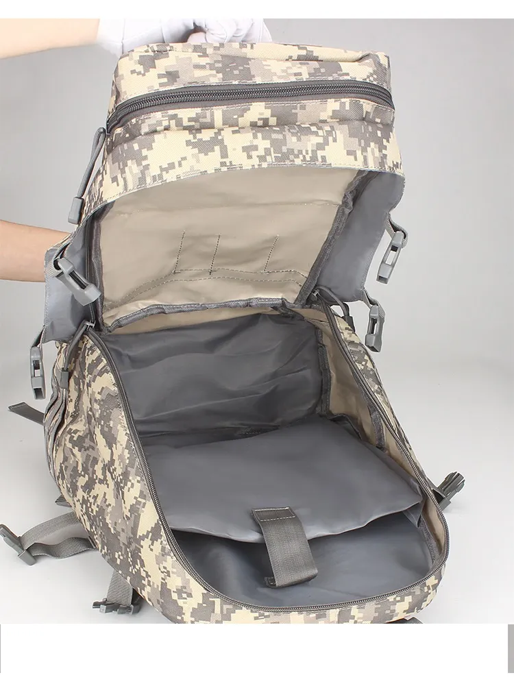 Outdoor Sports Bag Camouflage Equipment Tactical Backpack Large Capacity Donkey Backpack Factory Home Direct Sales Military Backpack