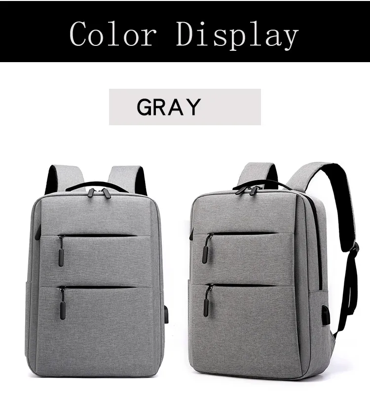 Waterproof Cotton Linen Travelling Security Anti-Theft Laptop Business Backpack
