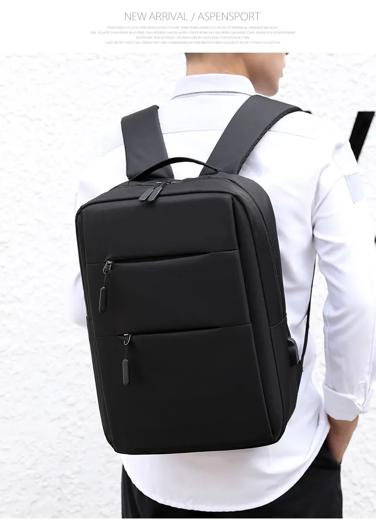 Waterproof Cotton Linen Travelling Security Anti-Theft Laptop Business Backpack