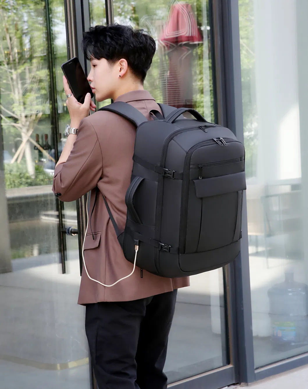 Waterproof High Quality Business Travel School Briefcase Backpack Laptop Bags