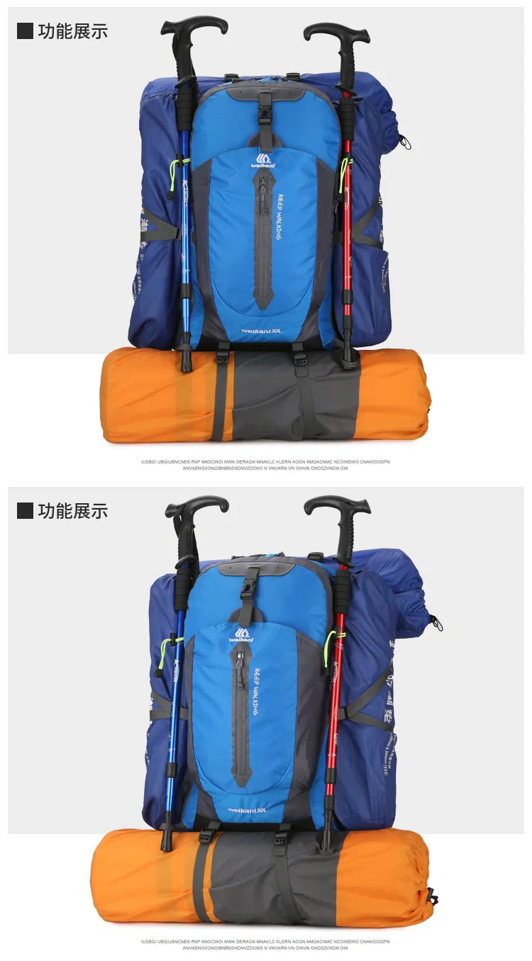 Waterproof Large Capacity Mountain Camping Traveling Bags Hiking Climbing Backpack