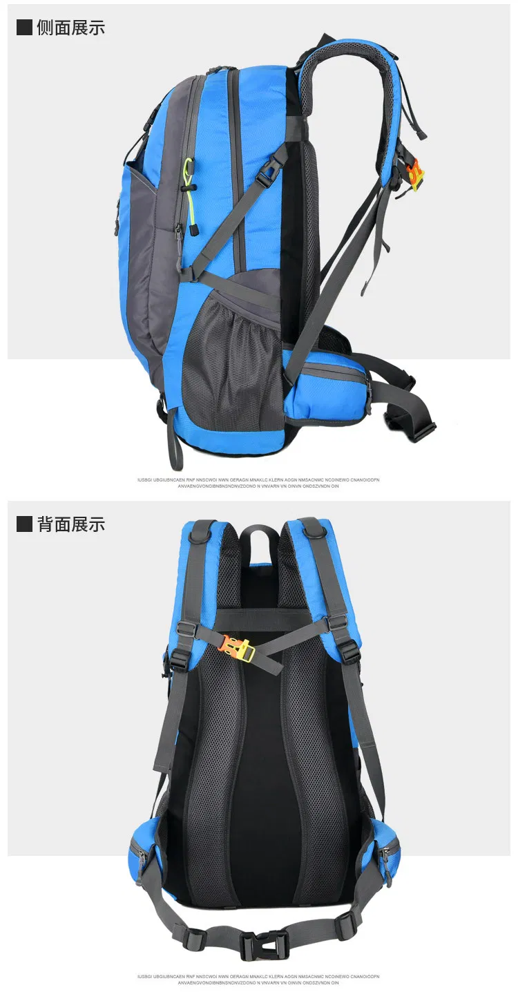 Waterproof Large Capacity Mountain Camping Traveling Bags Hiking Climbing Backpack