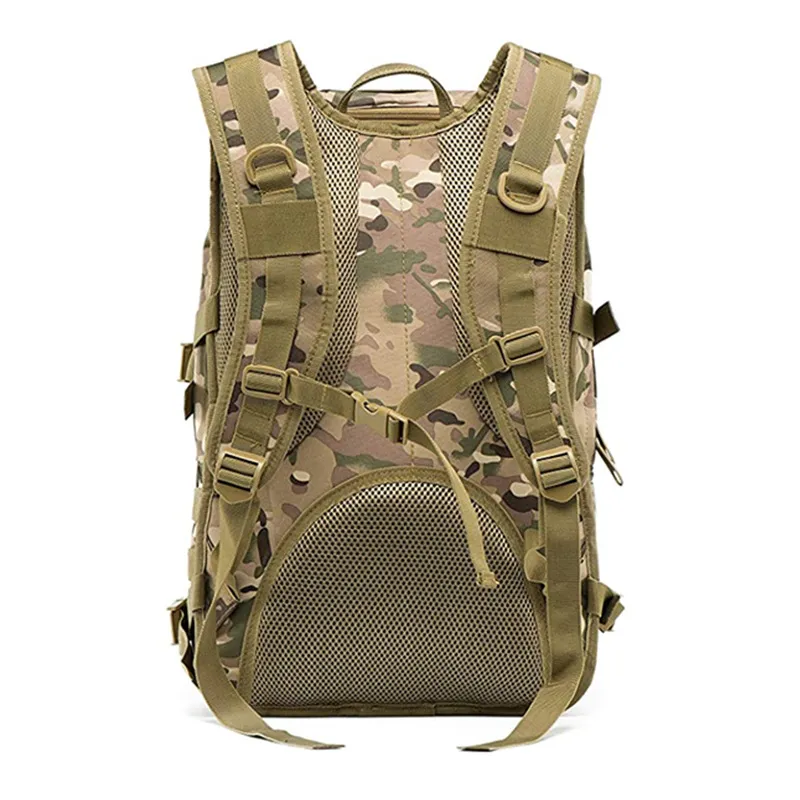 Waterproof Trekking Bag Tactical Assault Hiking Camping Fishing Traveling Water Resistant Rucksack Laptop Backpack