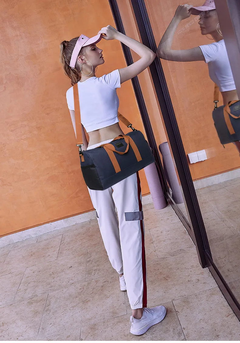 Weekend Gym Sports Travel Wet Dry Isolation Waterproof Travel Bag