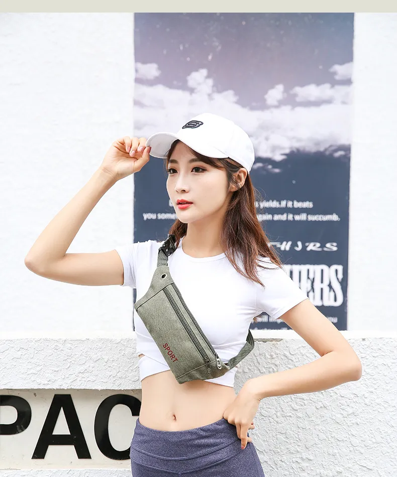 Wholesale Fanny Pack Sports Sling Crossbody Waist Bag