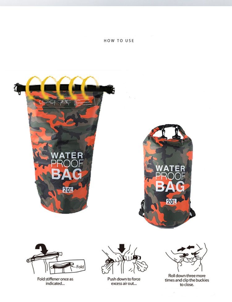 Wholesale Lightweight Open Water Swim Buoy Inflatable Swim Bubble for Swimmers and Triathlons Waterproof Dry Bag